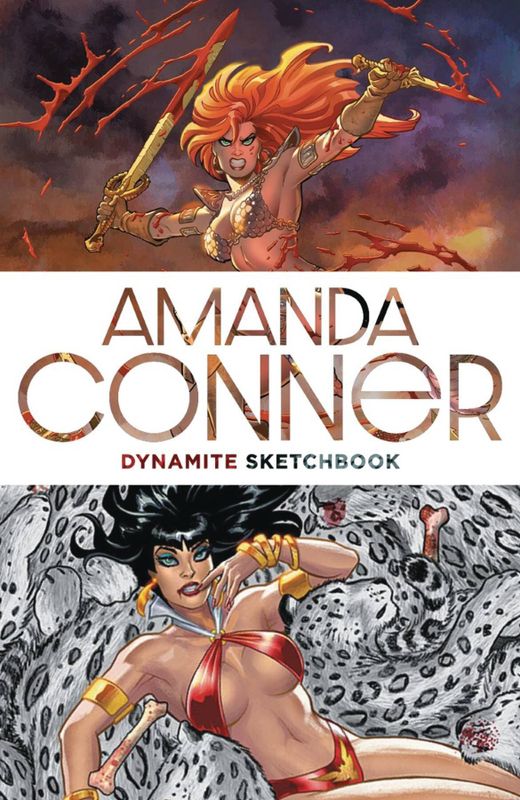 AMANDA CONNER DYNAMITE SKETCHBOOK HOLOFOIL ED