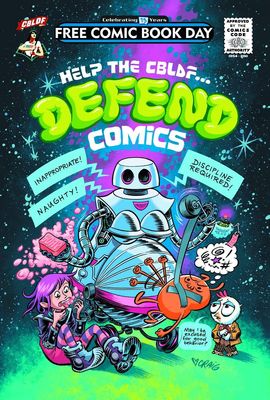 FCBD 2016 CBLDF DEFEND COMICS