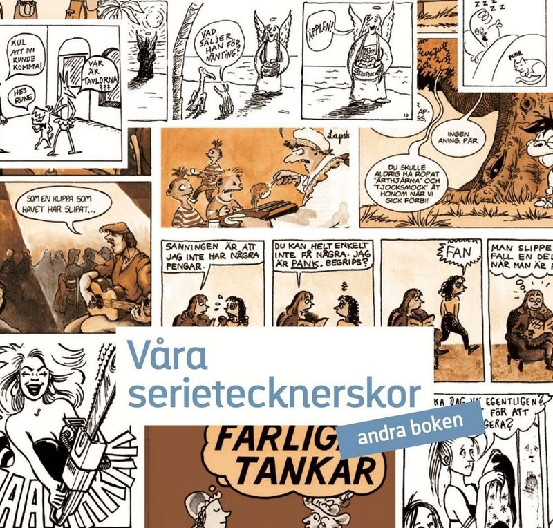 Våra Serietecknerskor - andra boken SC