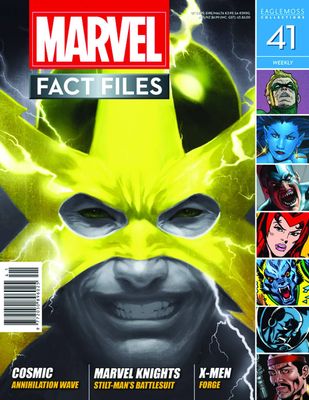 MARVEL FACT FILES #41 ELECTRO COVER