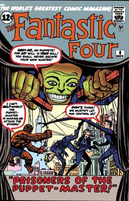 TRUE BELIEVERS FANTASTIC FOUR PUPPET MASTER #1
