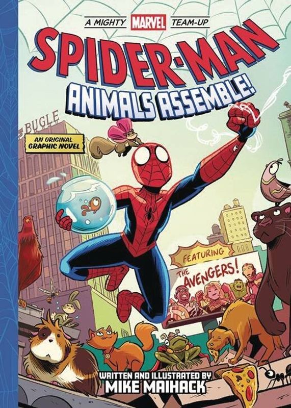 MIGHTY MARVEL TEAM-UP SPIDER-MAN ANIMALS ASSEMBLE