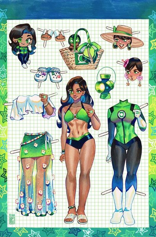GREEN LANTERN CORPS #6 CVR C RIAN GONZALES CARD STOCK VAR