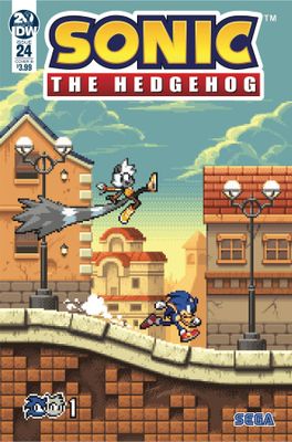 SONIC THE HEDGEHOG #24 CVR A GRAY & GRAHAM