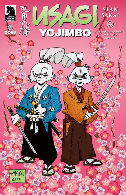 USAGI YOJIMBO TEN THOUSAND PLUMS #1 CVR A SAKAI