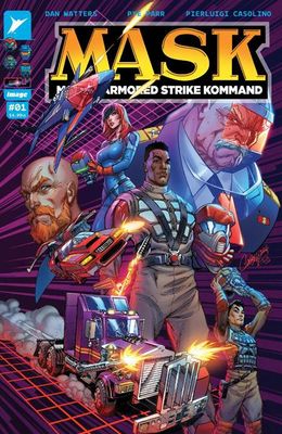 MASK #1 CVR O J SCOTT CAMPBELL & SABINE RICH VAR