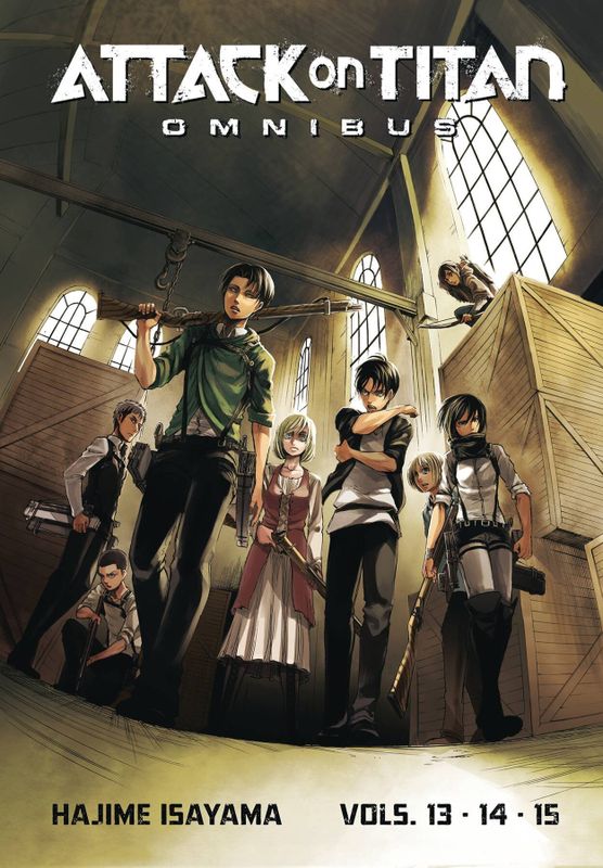 ATTACK ON TITAN OMNIBUS TP VOL 05 VOL 13-15