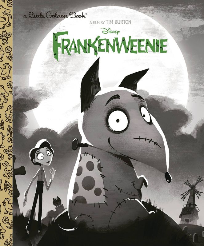 FRANKENWEENIE LITTLE GOLDEN BOOK HC 