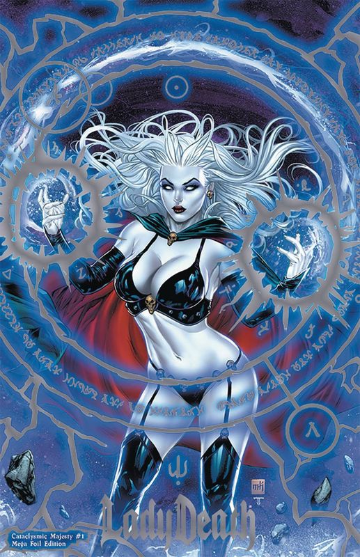 LADY DEATH CATACLYSMIC MAJESTY #1 (OF 2) MEGA FOIL EDITION