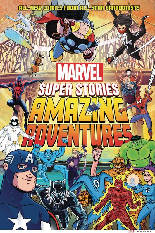 MARVEL SUPER STORIES HC AMAZING ADVENTURES