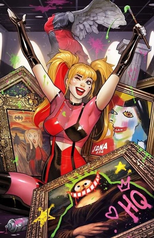 HARLEY QUINN #45 CVR B DAVID NAKAYAMA CARD STOCK VAR