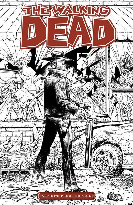 IMAGE GIANT SIZED ARTISTS PROOF ED WALKING DEAD #1 (MR)