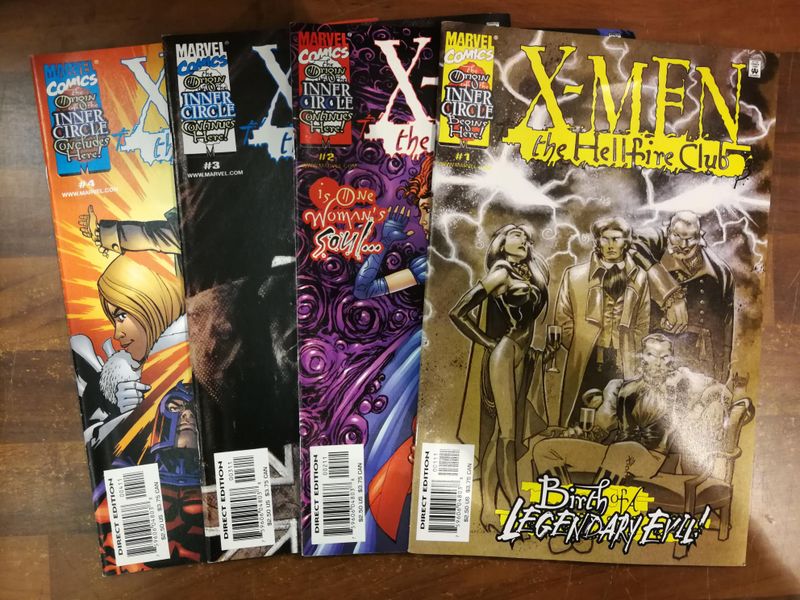X-Men The Hellfire Club (2000) #1-4 (complete)
