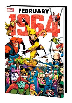 MARVEL FEBRUARY 1964 OMNIBUS HC