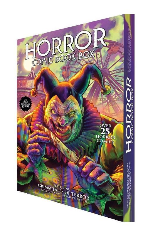 ZENESCOPE ENTERTAINMENT HORROR COMIC BOOK BOX
