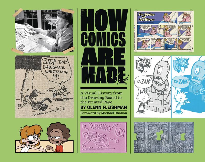HOW COMICS ARE MADE VISUAL HIST DRAWING BOARD TO PRINTER 