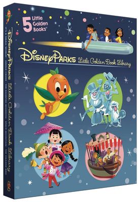 DISNEY PARKS LITTLE GOLDEN BOOK LIBRARY HC