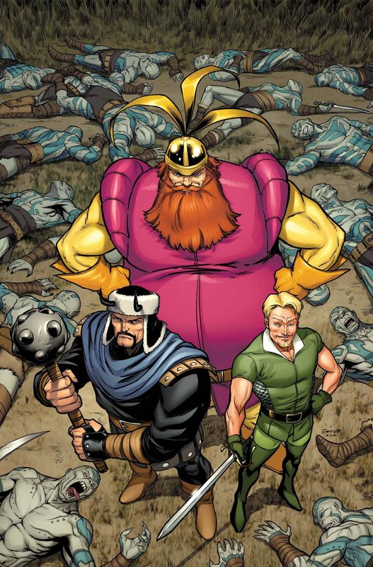 WARRIORS THREE #1 (OF 4)