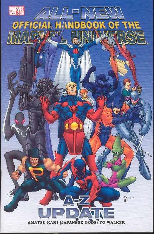 ALL NEW OFF HB MARVEL UNIV A TO Z UPDATE #1