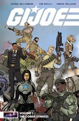 GI JOE TP VOL 01 THE COBRA STRIKES TOM REILLY CVR