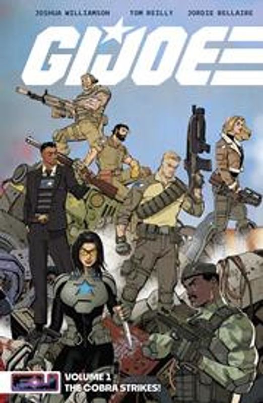 GI JOE TP VOL 01 THE COBRA STRIKES TOM REILLY CVR