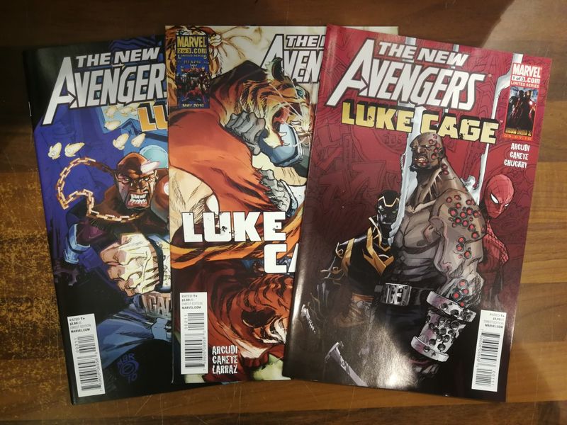 New Avengers Luke Cage (2010) #1-3 (complete)