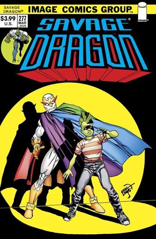 SAVAGE DRAGON #277 CVR B ERIK LARSEN 70S TRADE DRESS VAR