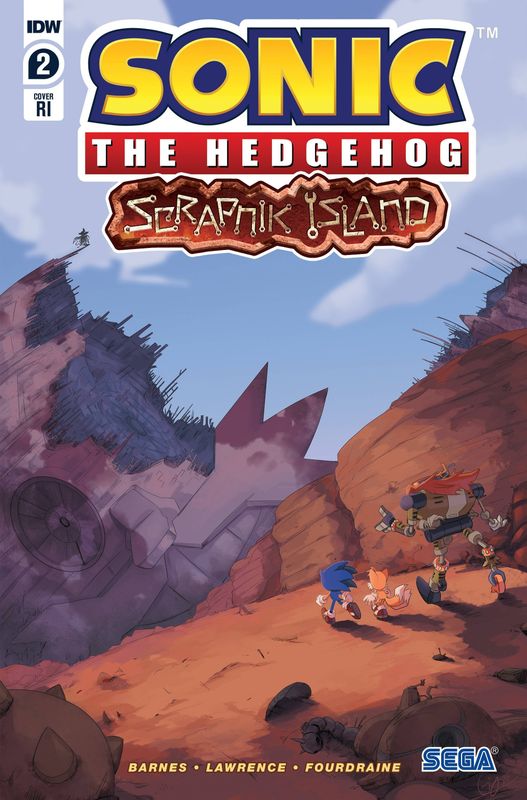 SONIC THE HEDGEHOG SCRAPNIK ISLAND #2 CVR C 10 COPY DUTREIX