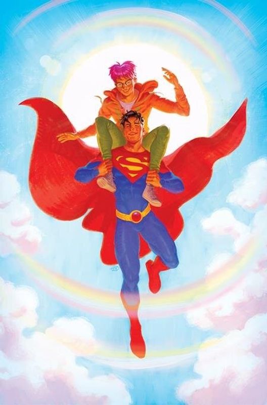 SUPERMAN SON OF KAL-EL #12 CVR C DAVID TALASKI PRIDE MONTH CARD STOCK VAR