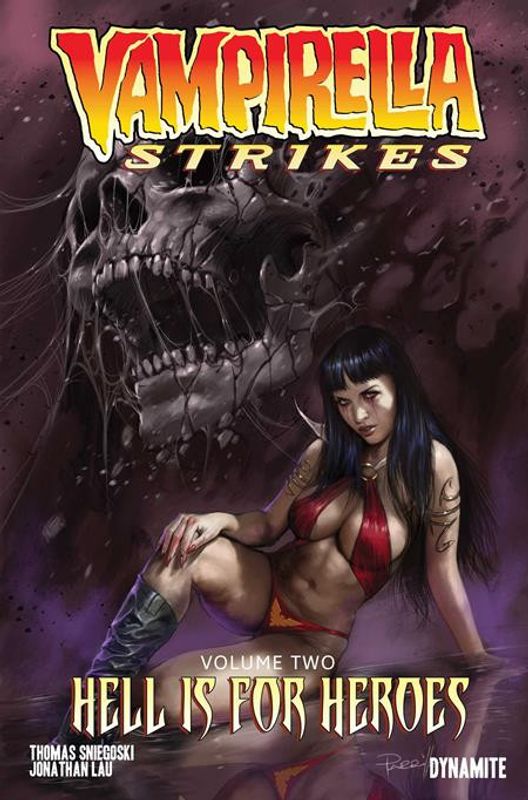 VAMPIRELLA STRIKES TP VOL 02 HELL IS FOR HEROES