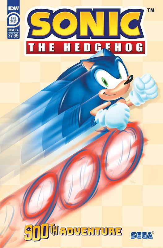 SONIC THE HEDGEHOGS 900TH ADVENTURE CVR A YARDLEY