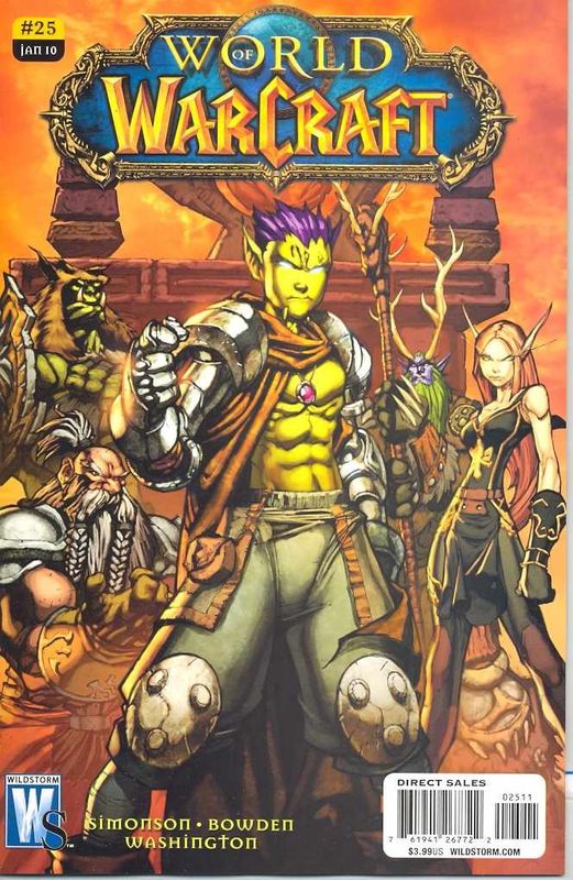 WORLD OF WARCRAFT #25 (NOTE PRICE)