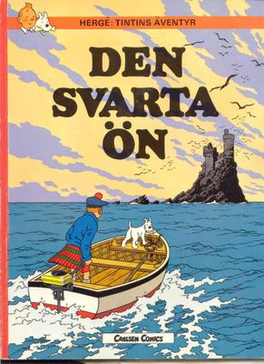 TINTIN 07: DEN SVARTA ÖN NY UPPLAGA 2004