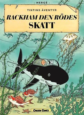 TINTIN 12: RACKHAM DEN RÖDES SKATT NY UPPLAGA 2004