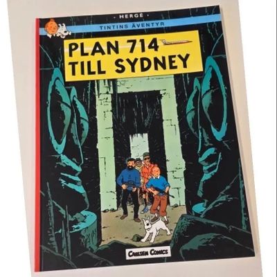 TINTIN 22:  PLAN 714 TILL SYDNEY NY UPPLAGA 2004