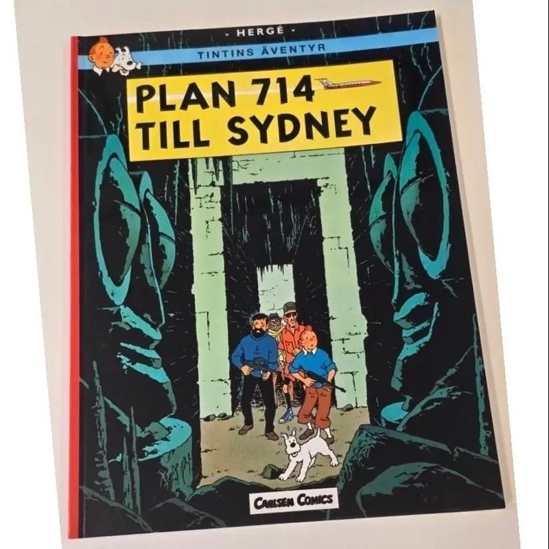 TINTIN 22:  PLAN 714 TILL SYDNEY NY UPPLAGA 2004