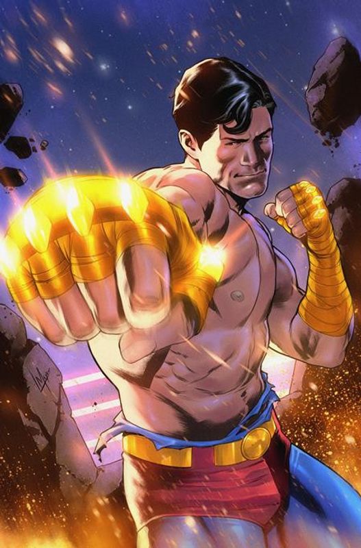 DC K.O. SUPERMAN VS [REDACTED] #1 (ONE SHOT) CVR C LUCAS MEYER CARD STOCK VAR