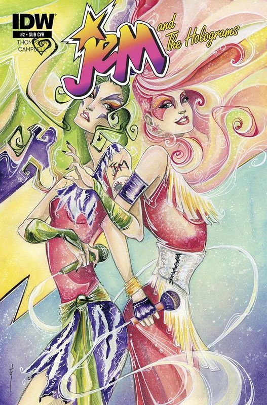 JEM & THE HOLOGRAMS #2 SUBSCRIPTION VAR