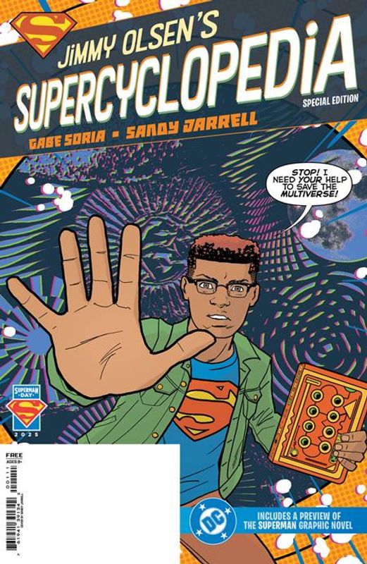 SUPERMAN DAY 2025 - JIMMY OLSENS SUPERCYCLOPEDIA