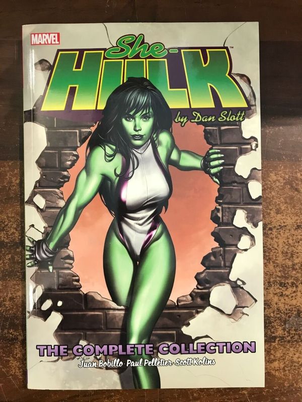 SHE-HULK BY SLOTT TP VOL 01 COMPLETE COLLECTION