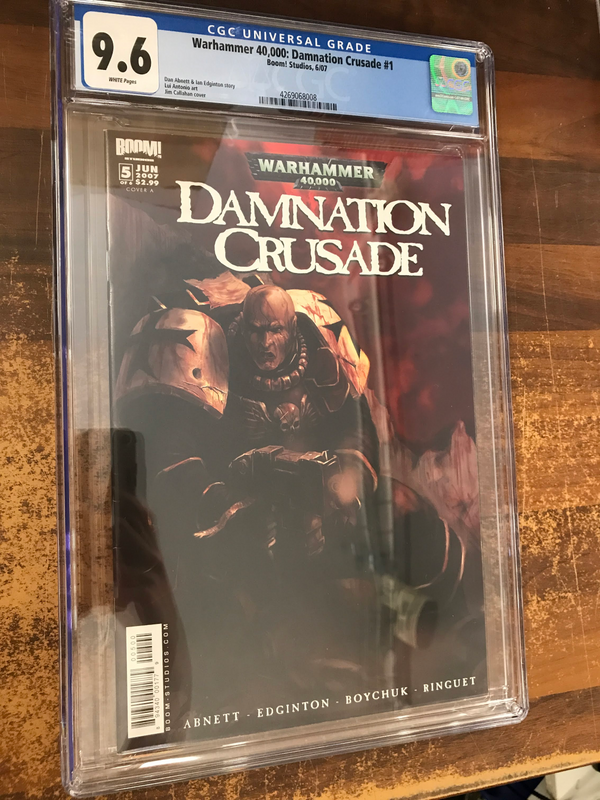 CGC 9,6 WARHAMMER 40,000: DAMNATION CRUSADE #1