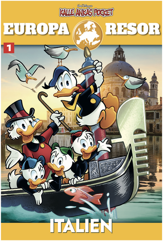 Kalle Ankas Pocket - Europaresor 1 Italien SC