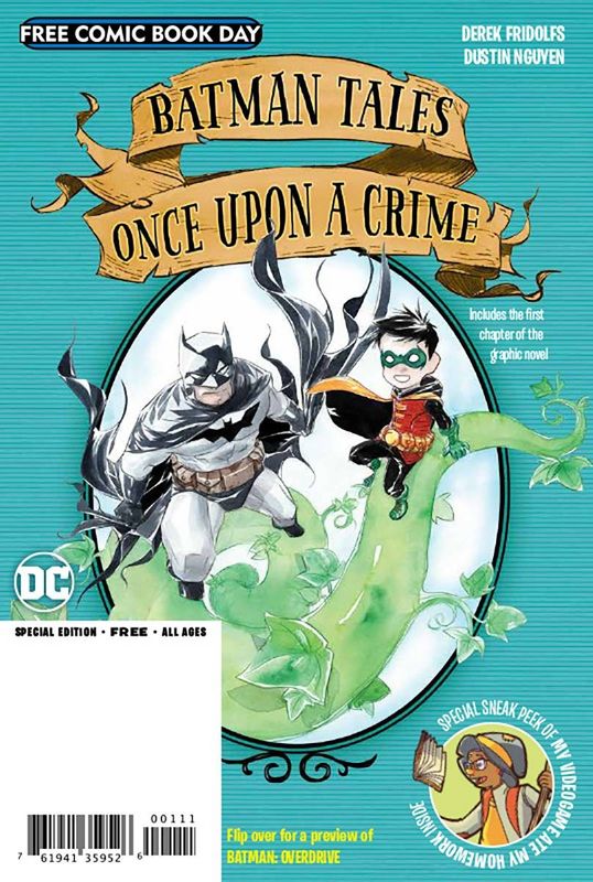 FCBD 2020 BATMAN OVERDRIVE ONCE UPON A CRIME FLIPBOOK