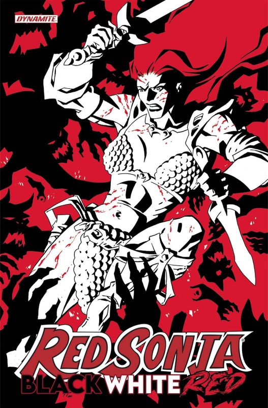 RED SONJA BLACK WHITE RED HC VOL 02