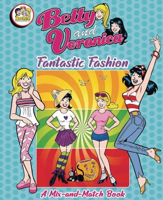 BETTY & VERONICA FANTASTIC FASHION BOARD BOOK