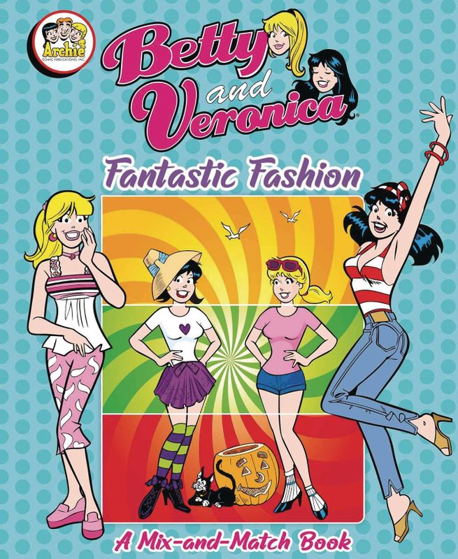 BETTY & VERONICA FANTASTIC FASHION BOARD BOOK