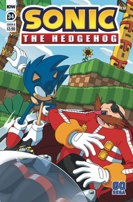 SONIC THE HEDGEHOG #34 CVR B PEPPERS