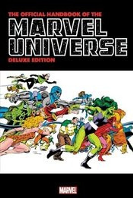 OFFICIAL HANDBOOK MARVEL UNIVERSE DLX ED OMNIBUS HC