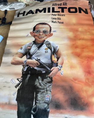 MAD ALFRED E. NEUMAN SOM HAMILTON POSTER SVENSK
