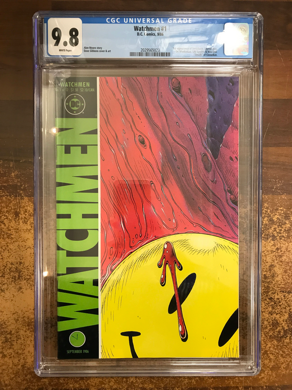 CGC 9,8 WATCHMEN #1